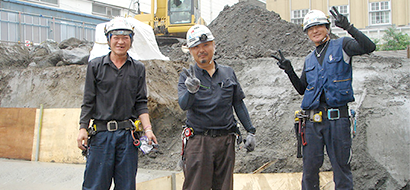 先輩社員の一日,17：00　片付け・解散